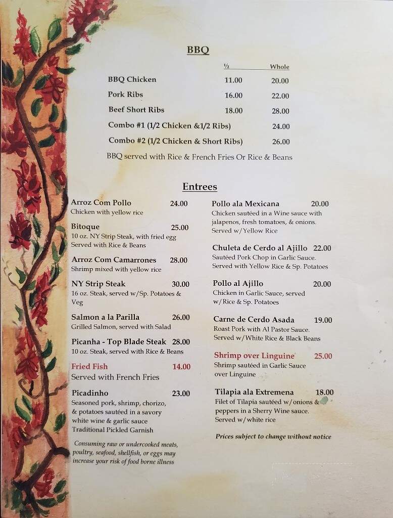 Churrasqueria La Morena BBQ - Stroudsburg, PA menu_pic
