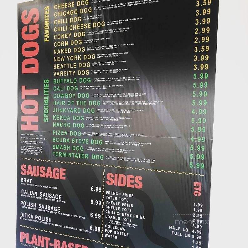 Peat's Cider Social - Stevensville, MI menu_pic