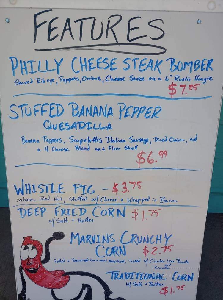 Marvins at Widewaters - Lockport, NY menu_pic