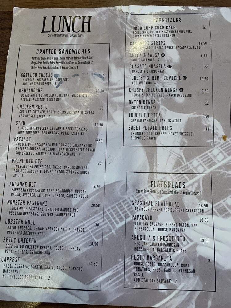 Le Papagayo - Carlsbad, CA menu_pic