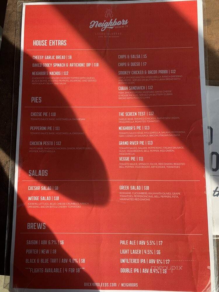 Saw's BBQ Leeds - Leeds, AL menu_pic