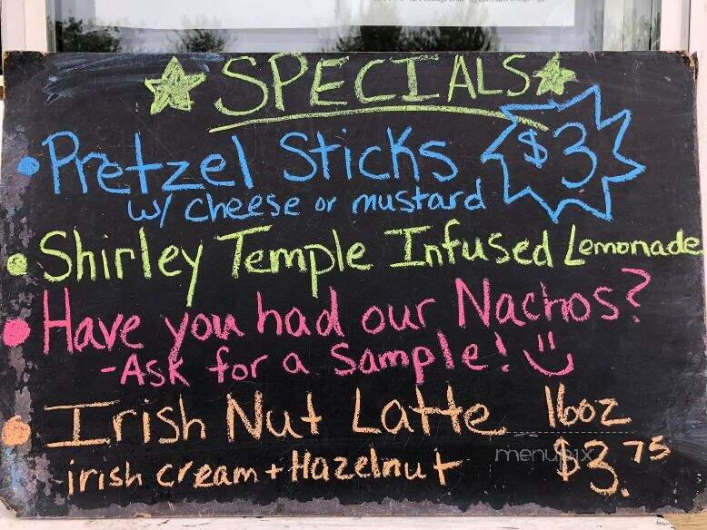 The Coffee Spot - Lakeside, OR menu_pic