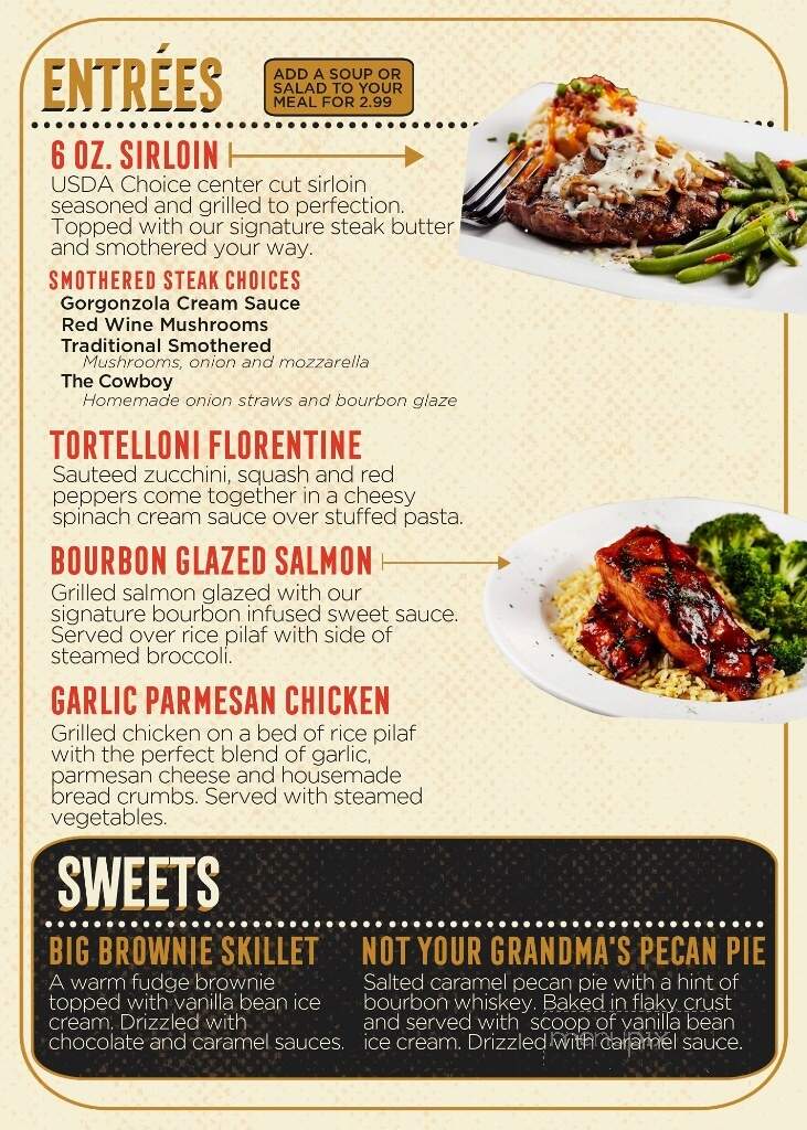 Big Whiskey's - Siloam Springs, AR menu_pic