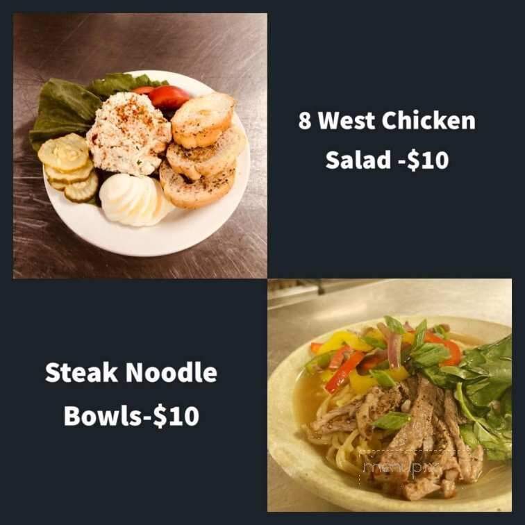 8 West Grille - Cleveland, MS menu_pic