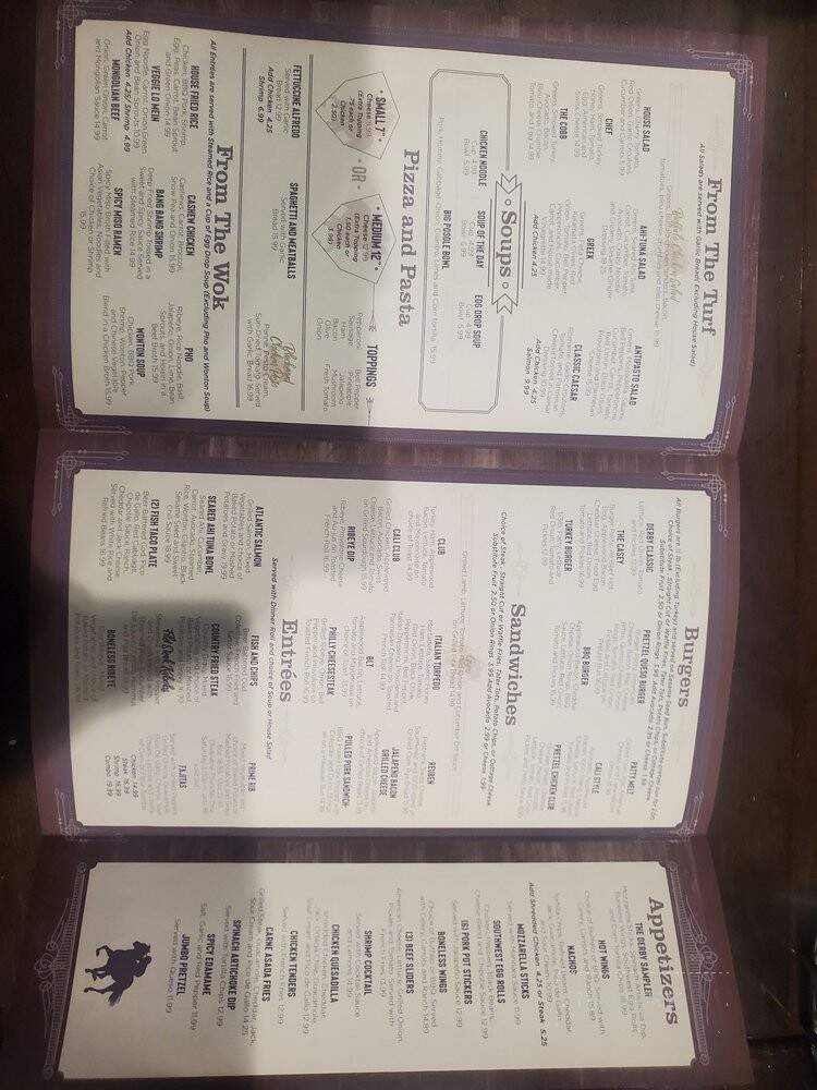 The Derby Room - Pomona, CA menu_pic