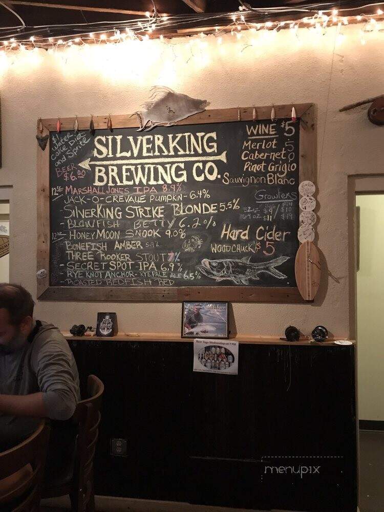Silverking Brewing Company - Tarpon Springs, FL menu_pic