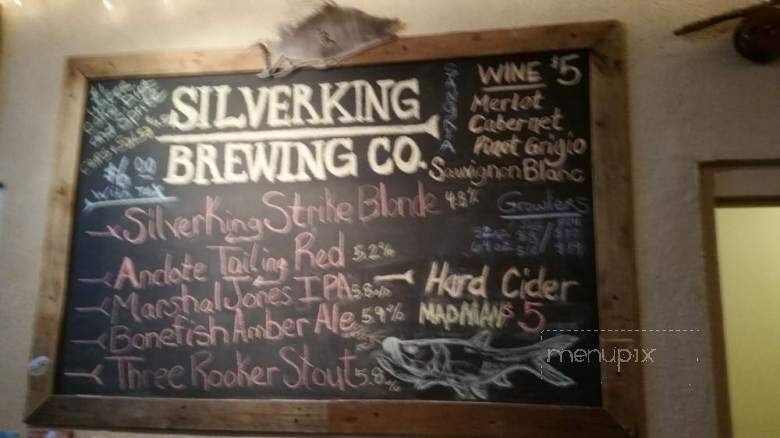 Silverking Brewing Company - Tarpon Springs, FL menu_pic