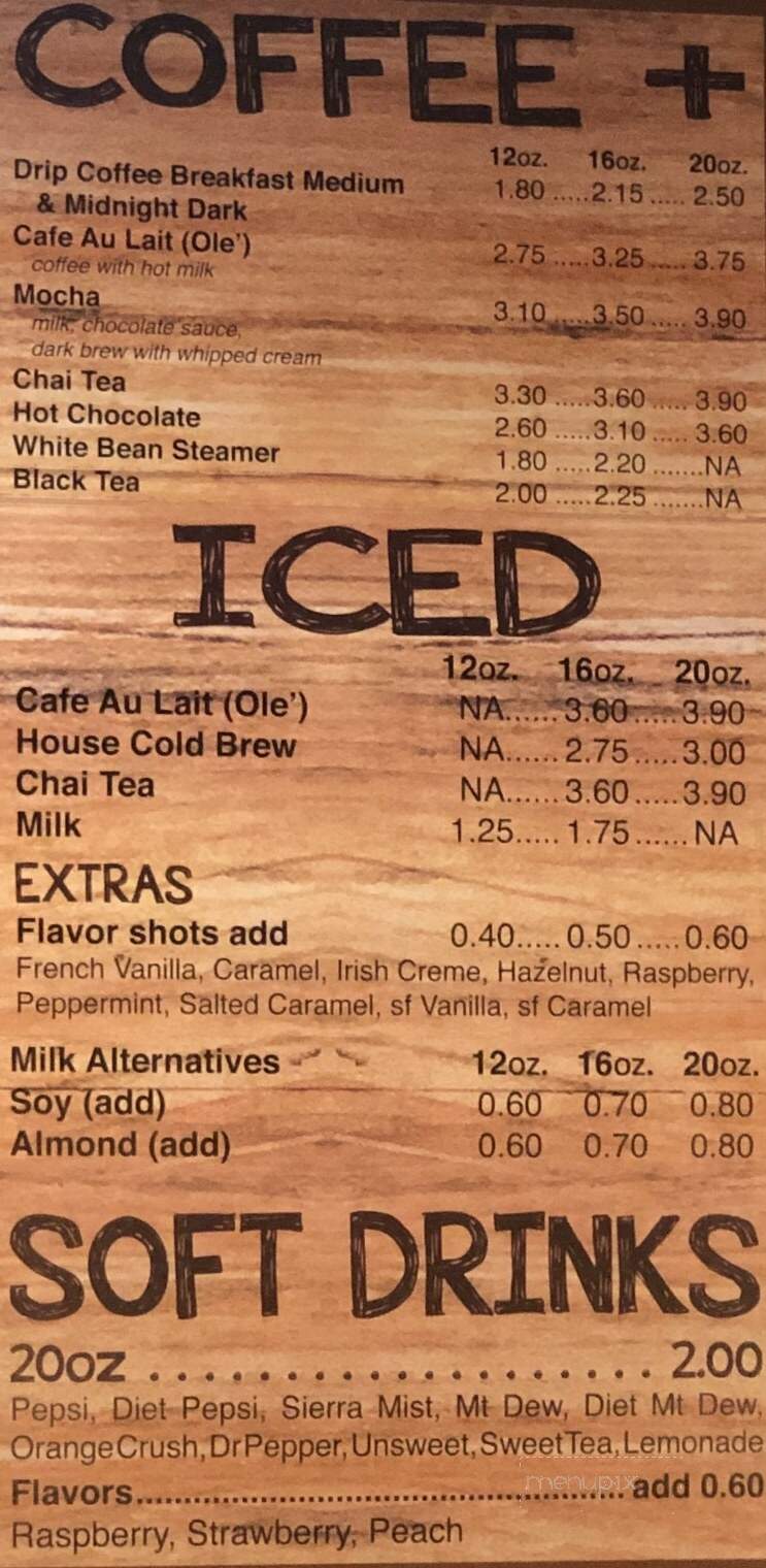 Lock 9 Pizza - Duncan Falls, OH menu_pic