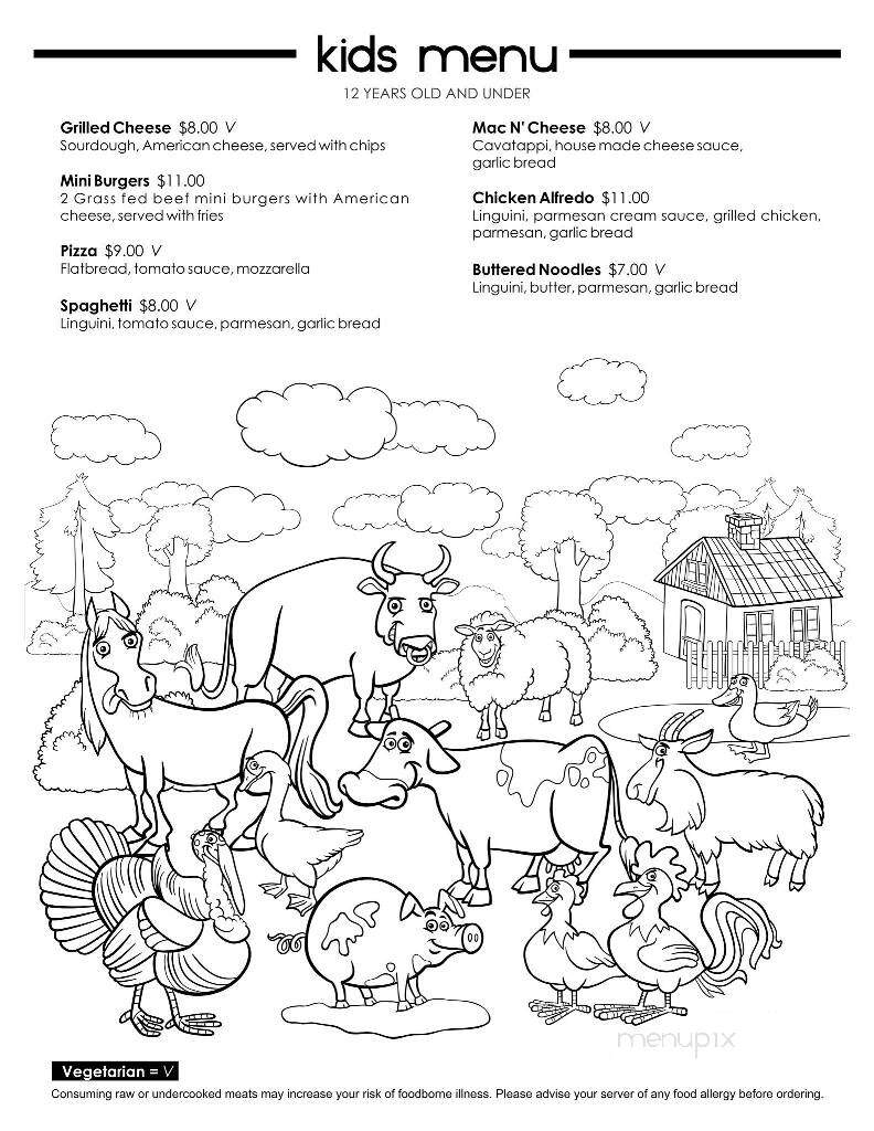 Fiddlehead - Michigan City, IN menu_pic