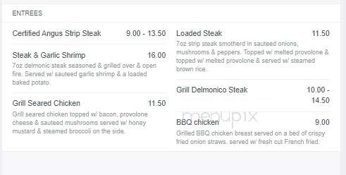 Diamond Lodge - Rootstown, OH menu_pic