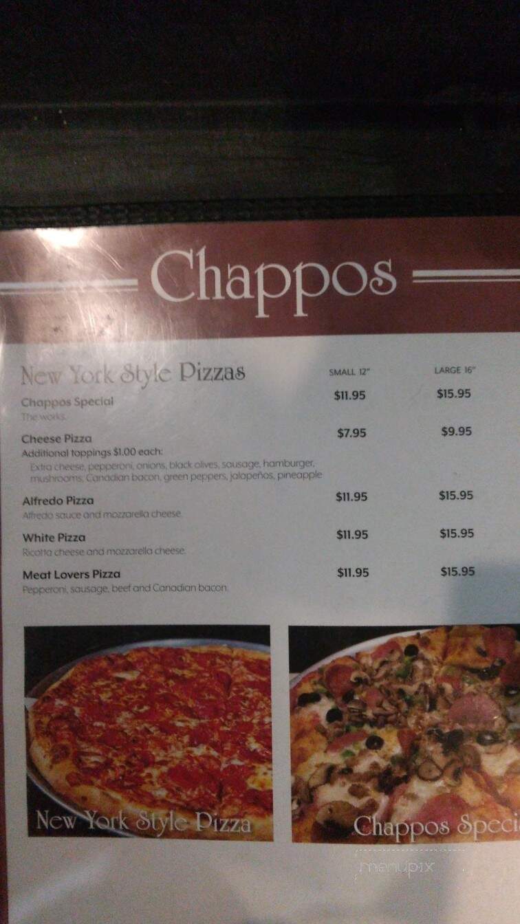 Chappos Italian Cuisine - Texarkana, TX