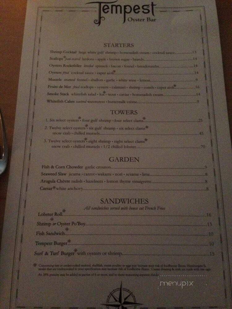 Tempest Oyster Bar - Madison, WI