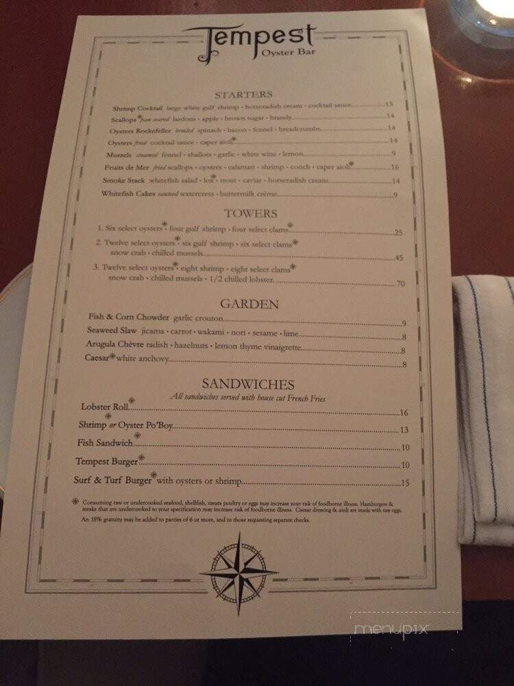 Tempest Oyster Bar - Madison, WI