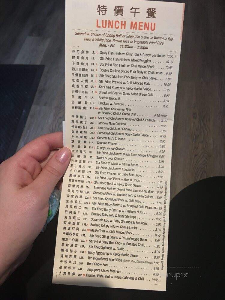 Land of Plenty - New York, NY menu_pic