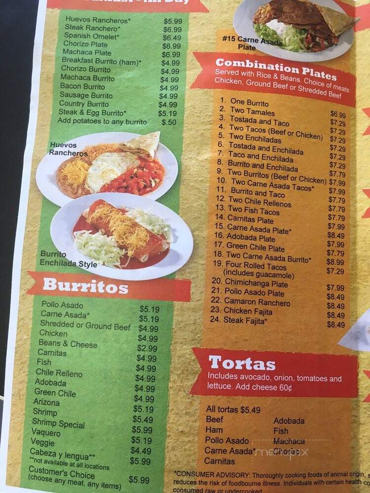 Lina's Mexican - Omaha, NE menu_pic