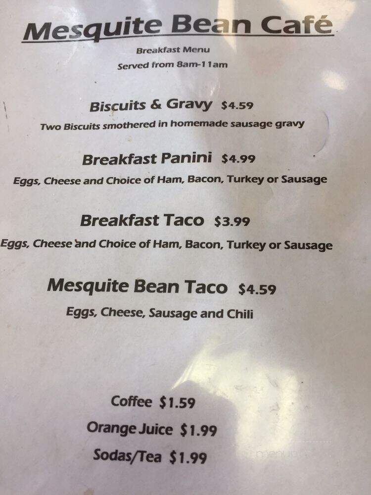 Mesquite Bean Cafe - San Angelo, TX