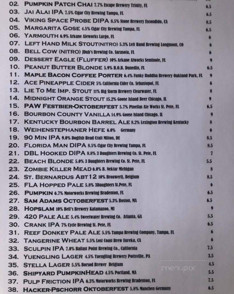 Mikes Pizza - Largo, FL menu_pic