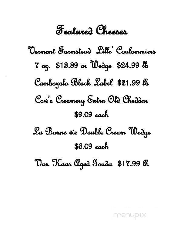 Fausto's Food Palace - Key West, FL menu_pic