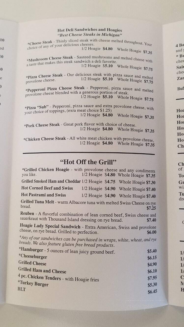 Hoagie Man Deli - Adrian, MI menu_pic
