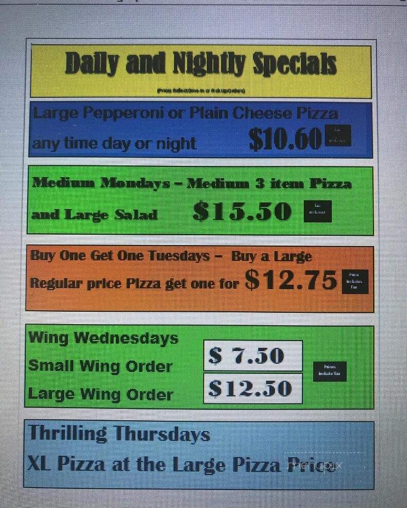 BC Pizza - Harbor Springs, MI menu_pic