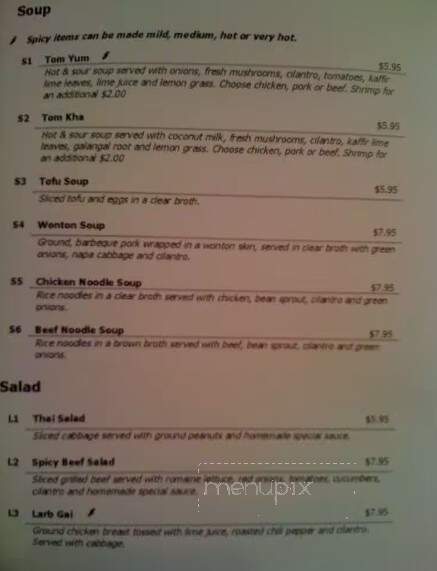 Pad Thai Kitchen - Farmington, MO menu_pic