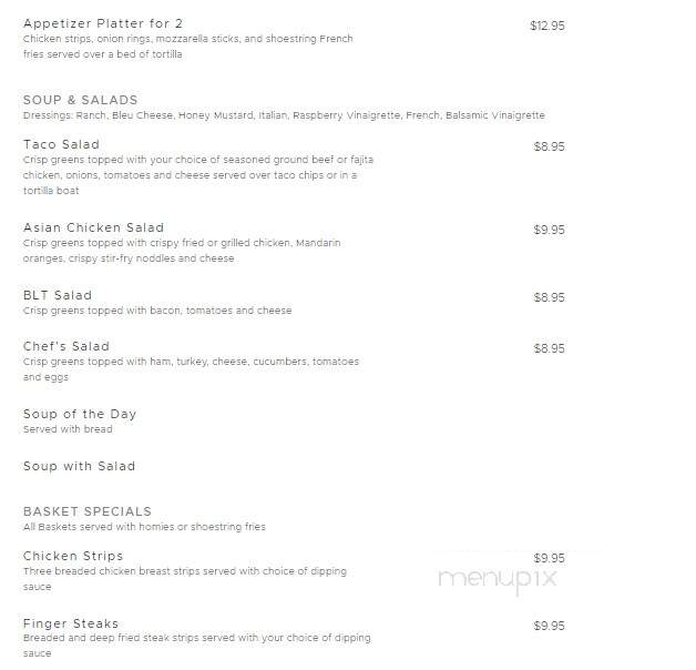 49'er Diner - Livingston, MT menu_pic