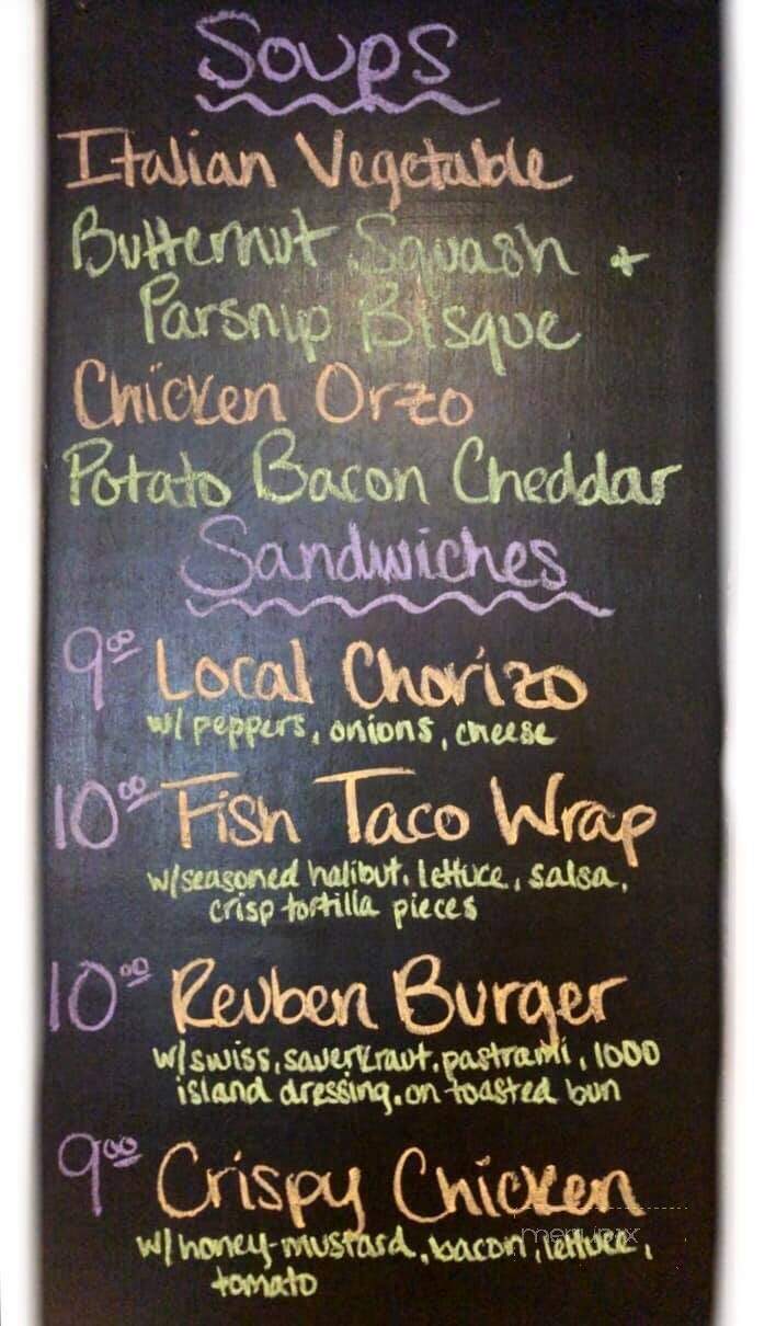 Six Burner Bistro - Plymouth, NH menu_pic
