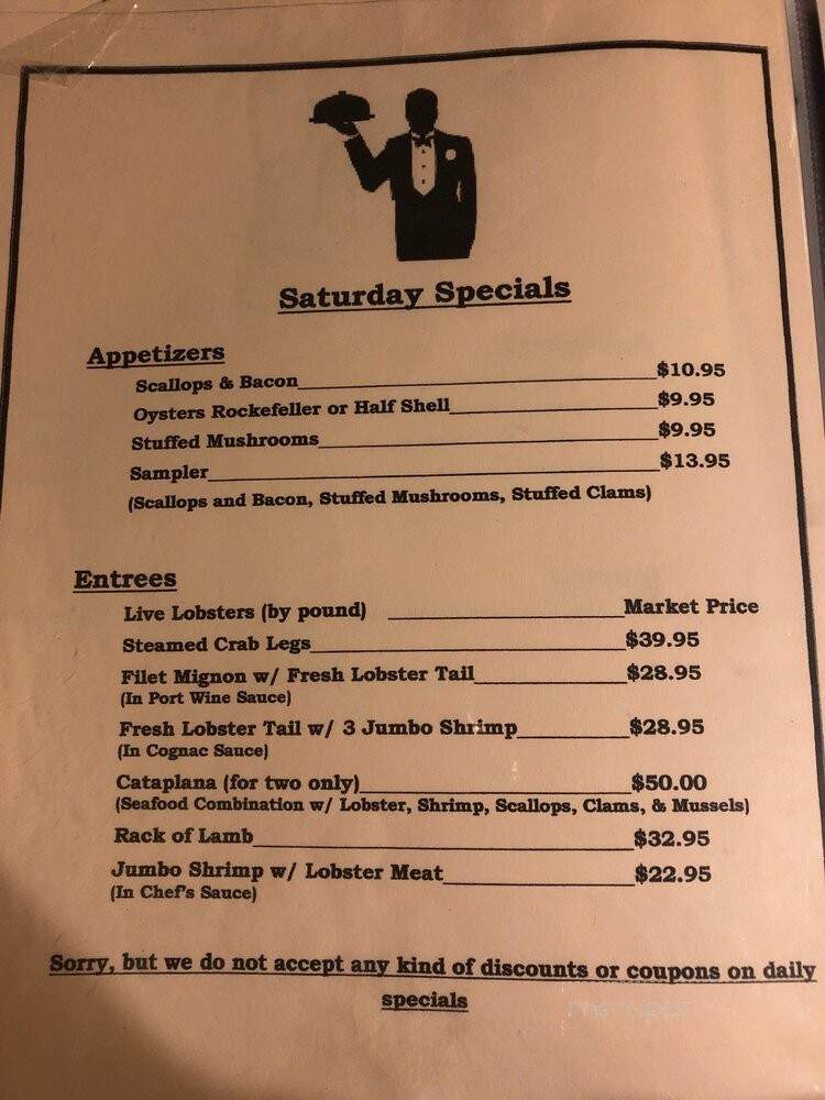 Portugese Manor Restaurant - Perth Amboy, NJ menu_pic