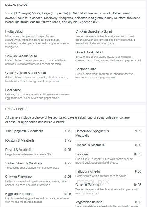 Valerio's Italian Restaurant - Erie, PA