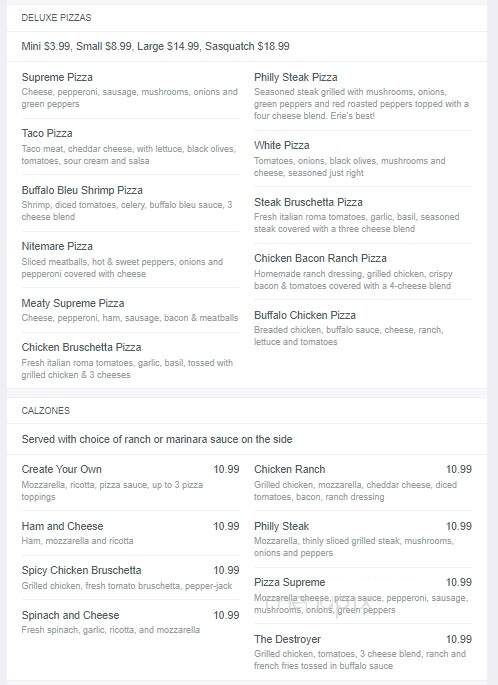 Valerio's Italian Restaurant - Erie, PA