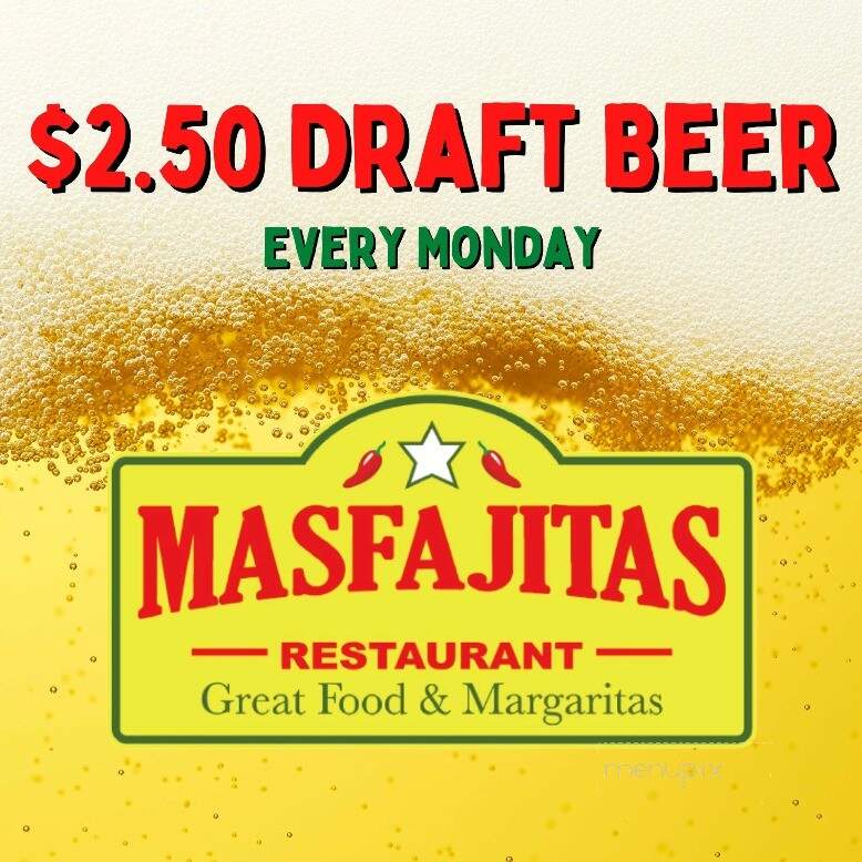 Masfajitas - Caldwell, TX menu_pic