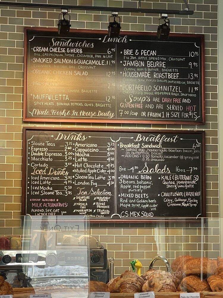 Charmaine Sweets - Toronto, ON menu_pic
