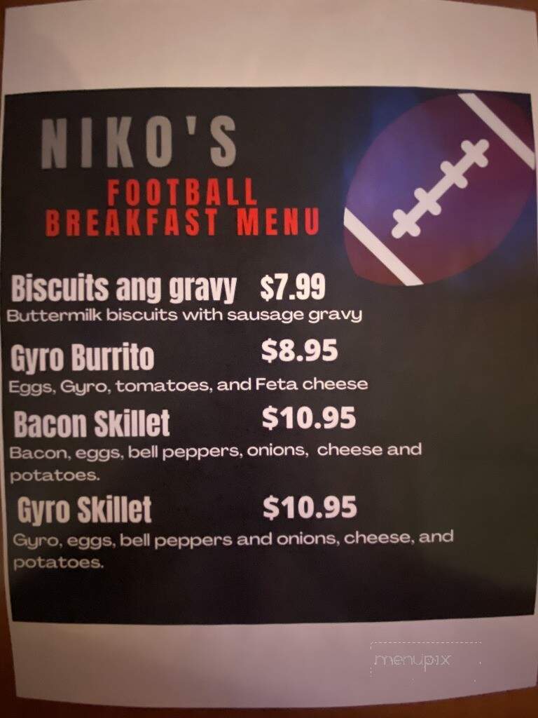 Niko's Grill and Pub - Lake Havasu City, AZ