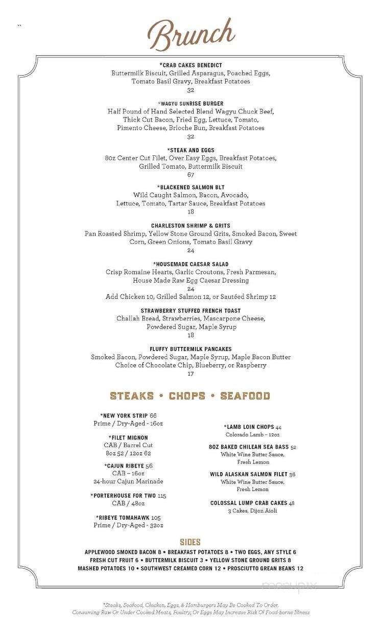 Cotton Calf Kitchen - Braselton, GA menu_pic