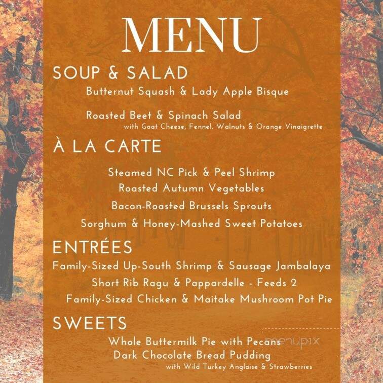 Shagbark - Richmond, VA menu_pic
