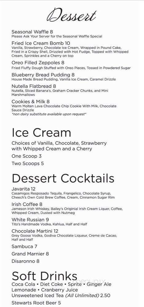 22 West Tap and Grill - Bridgewater, NJ menu_pic