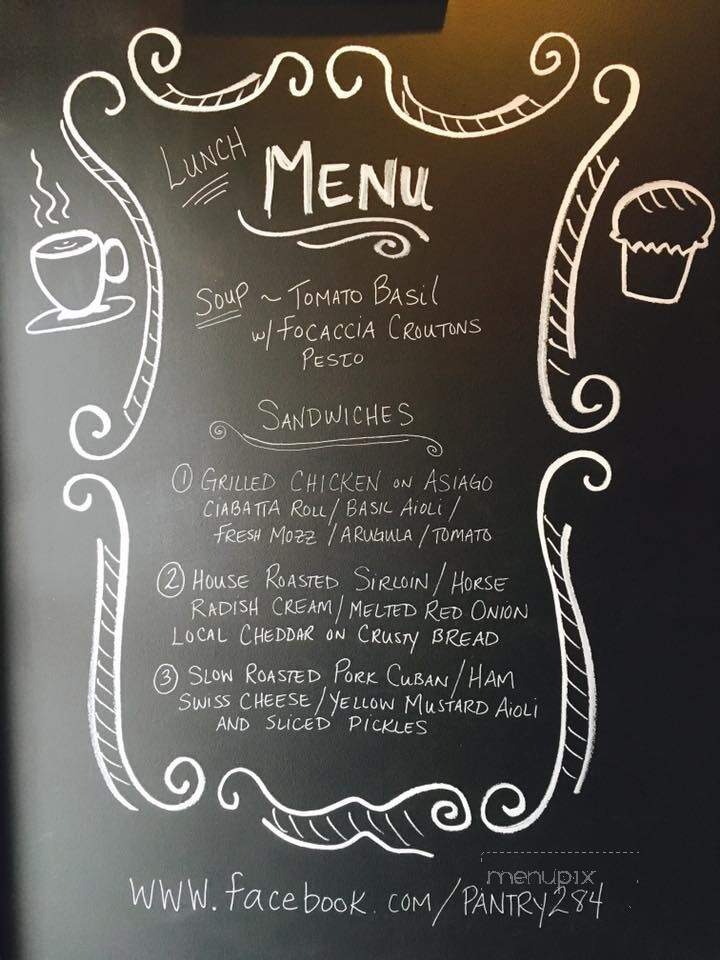 Pantry 284 - Utica, NY menu_pic