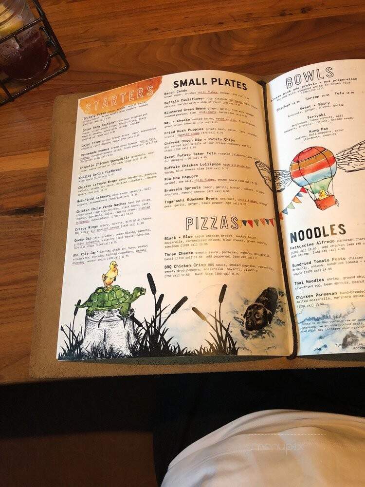 Lazy Dog Restaurant & Bar - Euless, TX menu_pic