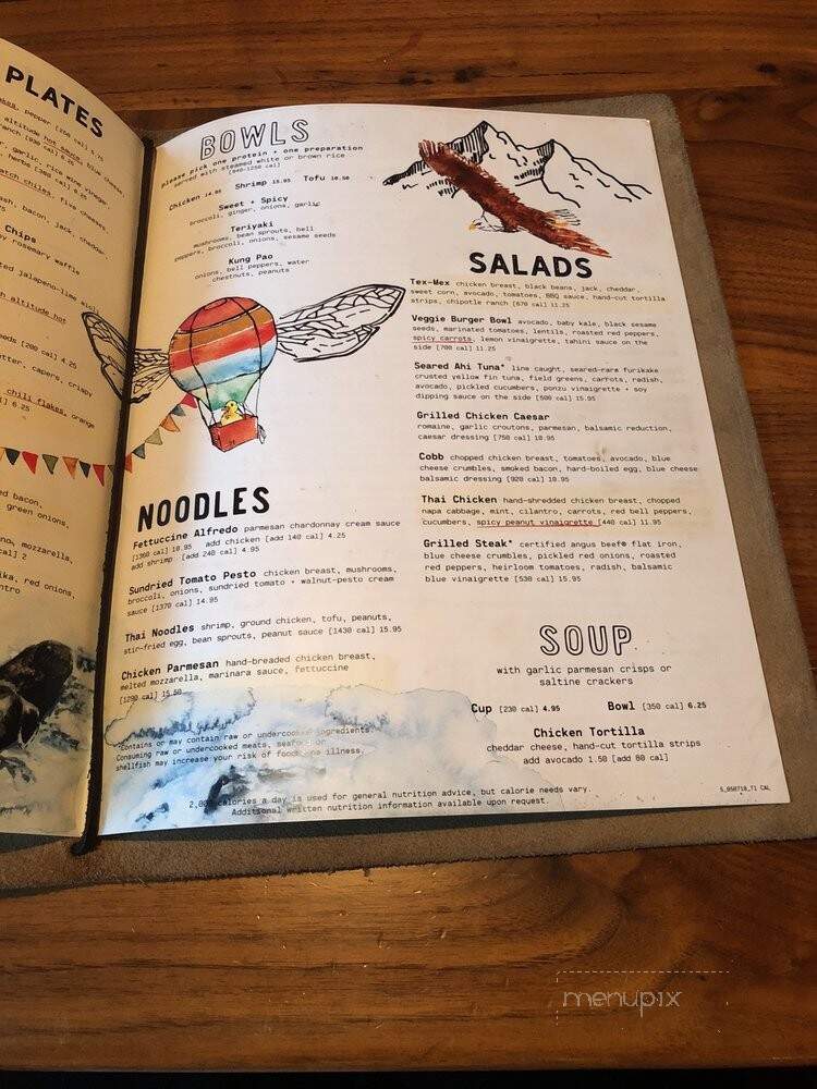 Lazy Dog Restaurant & Bar - Euless, TX menu_pic