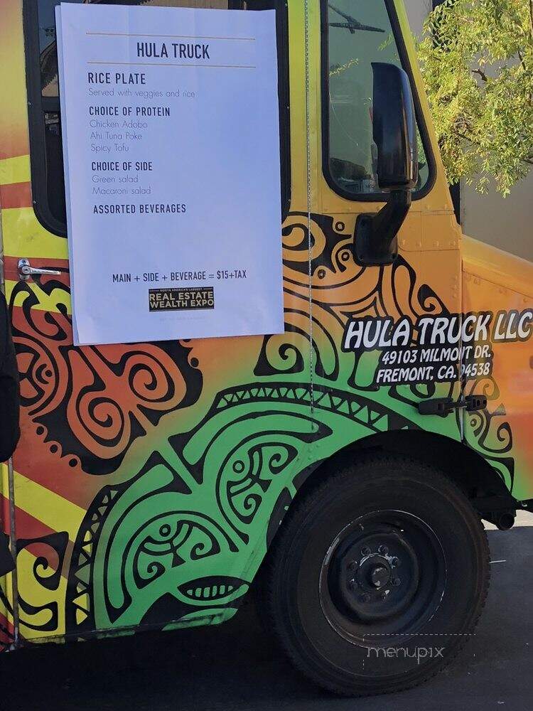 Hula Truck - San Francisco, CA menu_pic