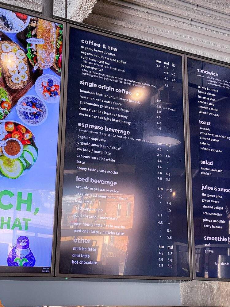 Bean & Bean - Little Neck, NY menu_pic