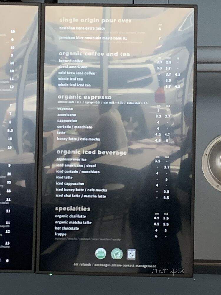 Bean & Bean - Little Neck, NY menu_pic