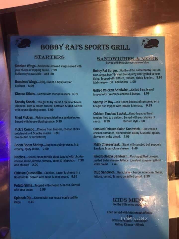 Bobby Rai's Sports Grill - Moulton, AL