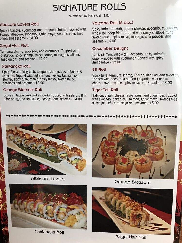 Nanlangka Teppanyaki & Sushi Bar - Porterville, CA