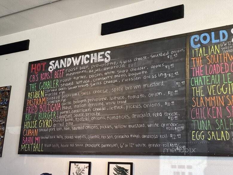2nd ave deli - Durango, CO menu_pic