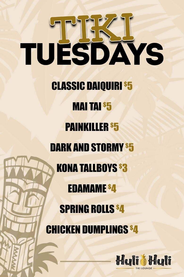 Huli Huli Tiki Lounge - Powell, OH menu_pic