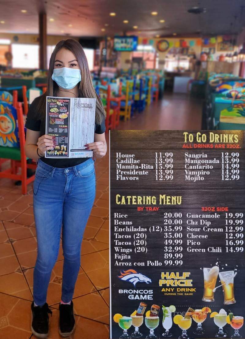 Mamitas Family Mexican Restaurant - Colorado Springs, CO menu_pic