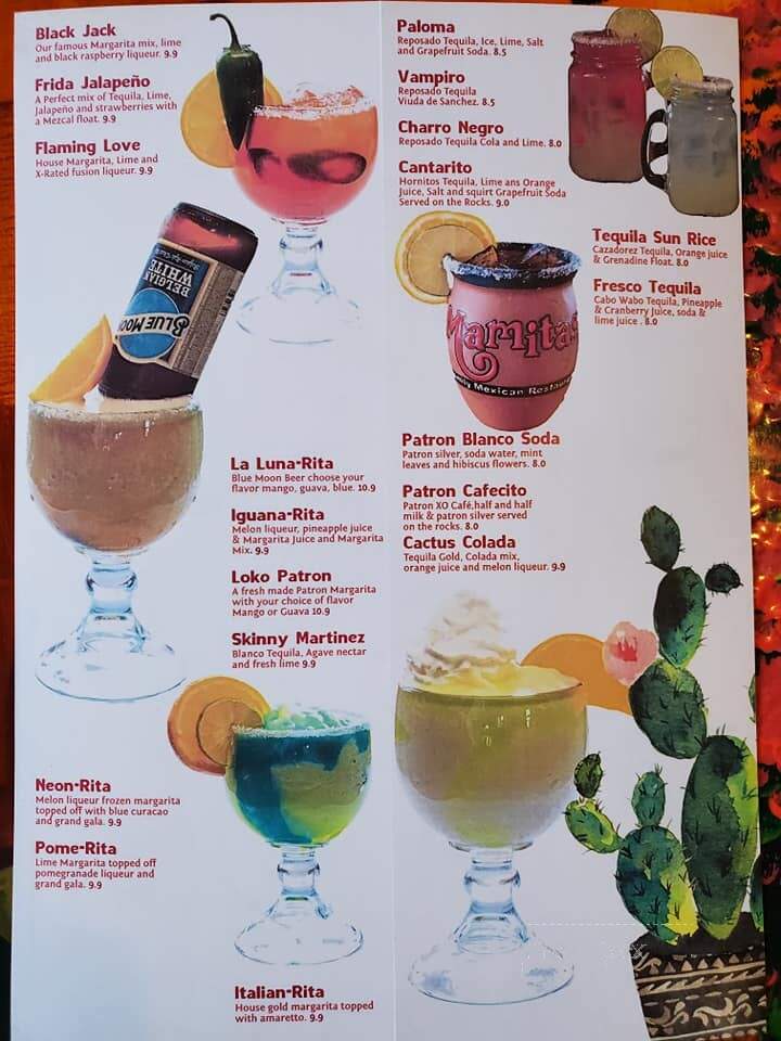 Mamitas Family Mexican Restaurant - Colorado Springs, CO menu_pic