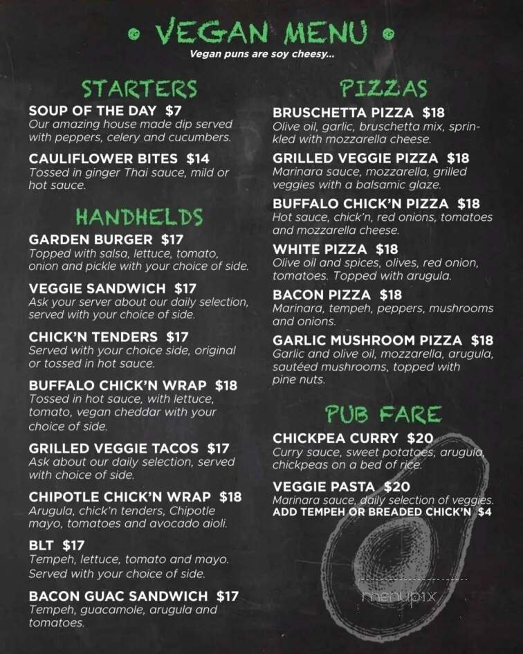 Butcher and Banker - Fonthill, ON menu_pic