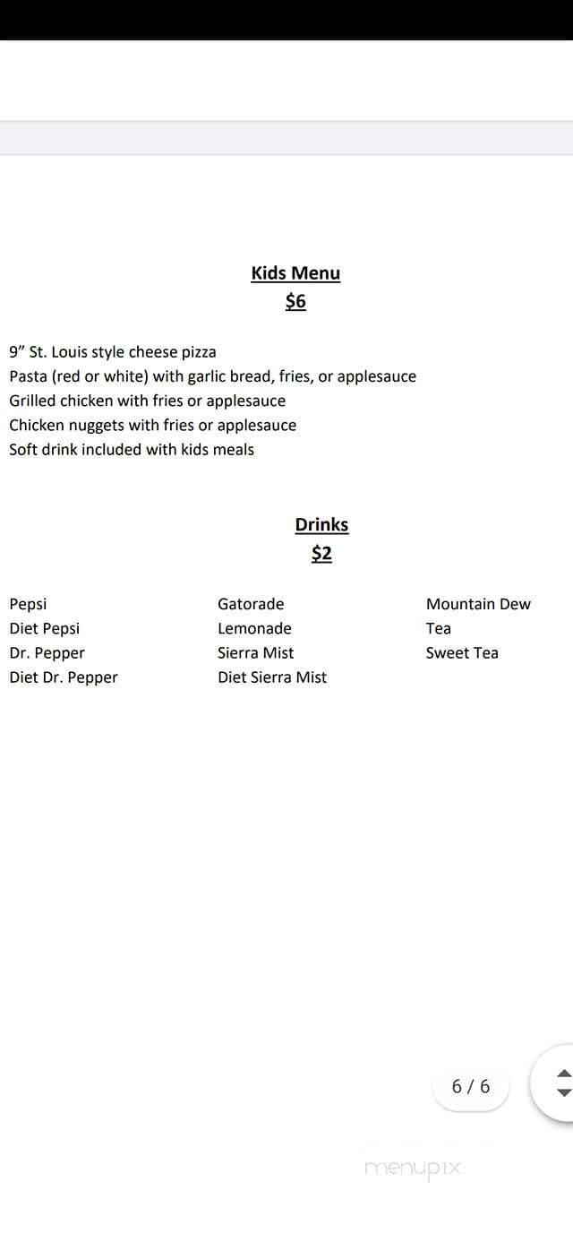Ohana Pizzeria - Fulton, MO menu_pic